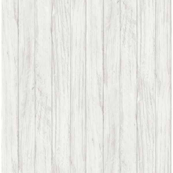 Matte White Wallpaper Painted Look Wood Grain Self Adhesive Paper –  RoyalWallSkins