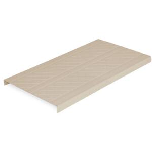 1/2 in. x 5.69 in. x 8 ft. Malibu Tan PVC Decking Board Covers (10-Pack)