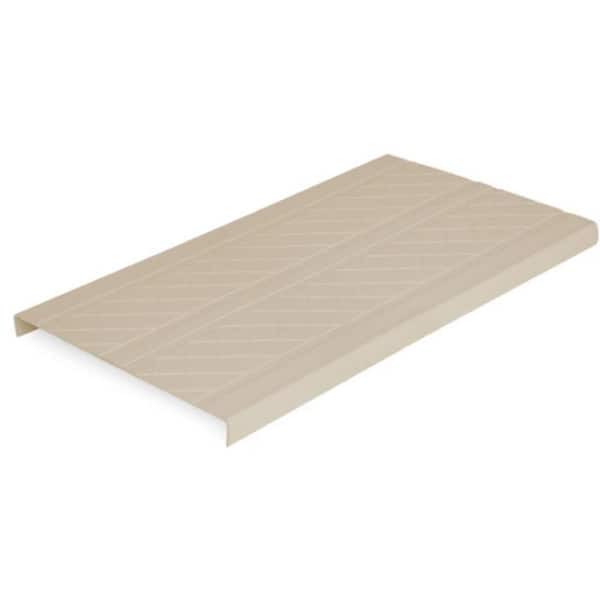 Deck-Top 1/2 in. x 5.69 in. x 8 ft. Malibu Tan PVC Decking Board Covers (10-Pack)