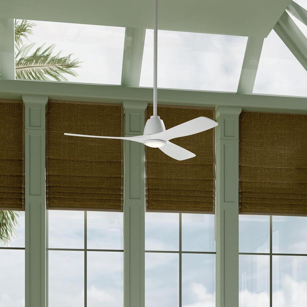 Volos II 3 Blade 54 Inch Fan in Matte White with Matte White Blades price history on PriceWatchPro