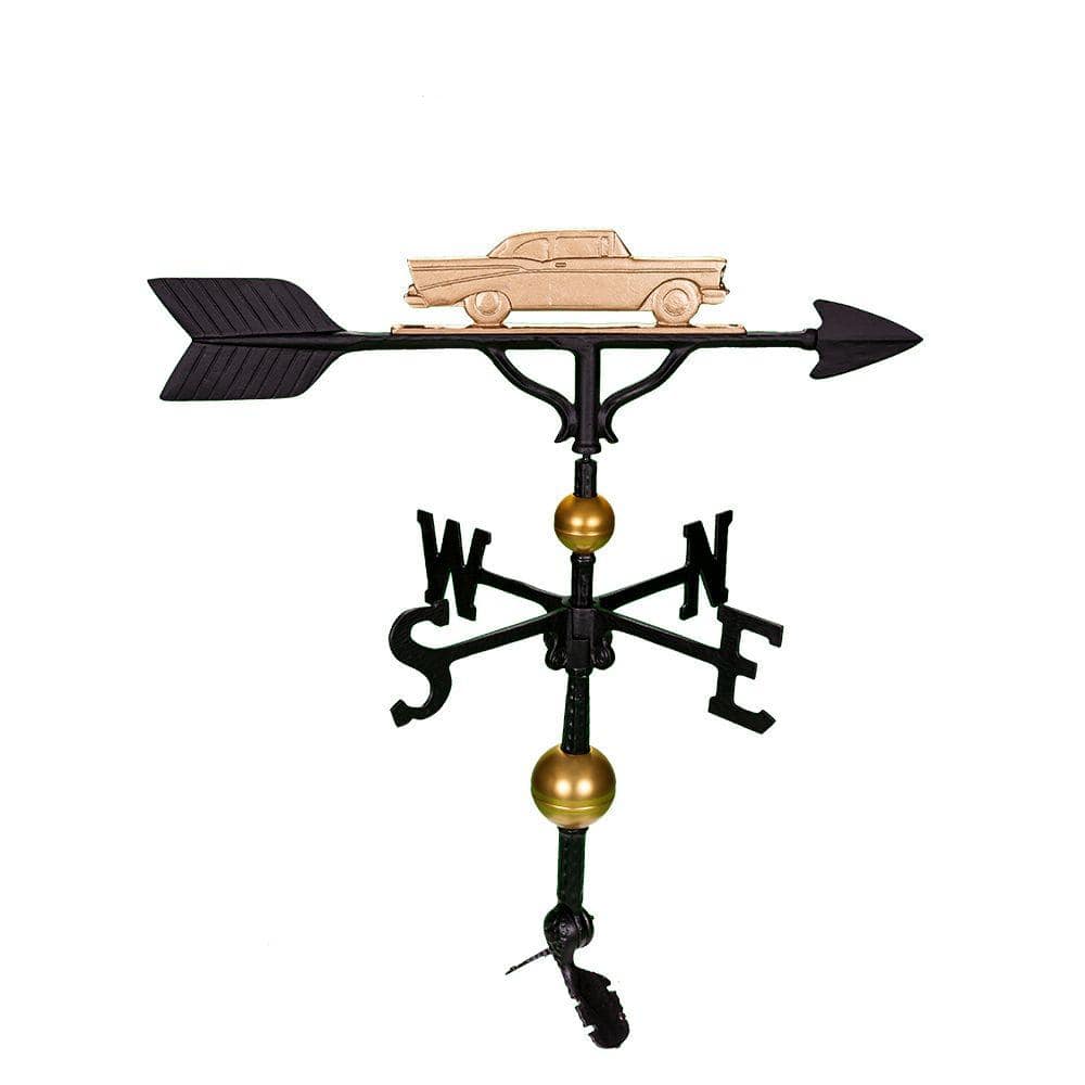 32 in. Deluxe Gold Classic Car Weathervane price history on PriceWatchPro