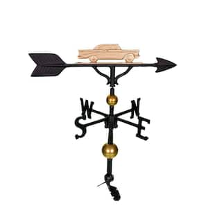 32 in. Deluxe Gold Classic Car Weathervane