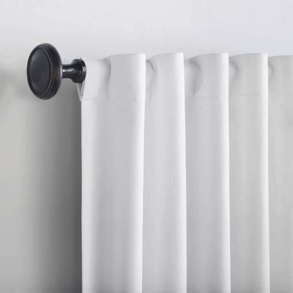 Pearl Velvet 96" Blackout Back Tab Curtain Panel