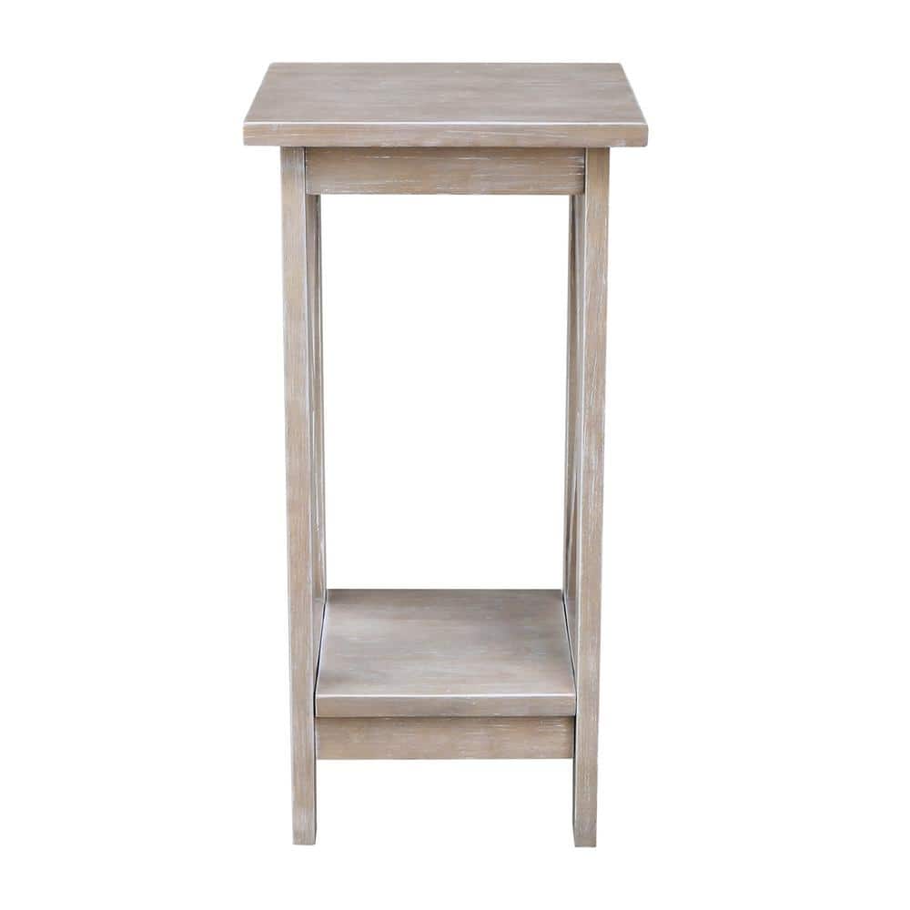 Weathered Taupe Gray 24 in. H X-Sided Plant Stand price history on PriceWatchPro