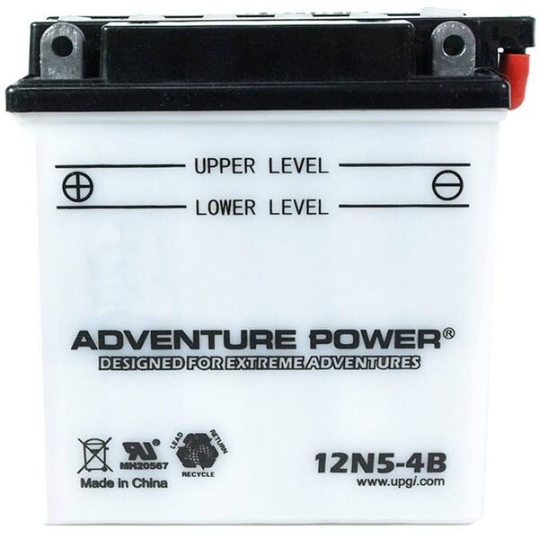UPG Conventional Wet Pack 12-Volt 5 Ah Capacity F Terminal Battery