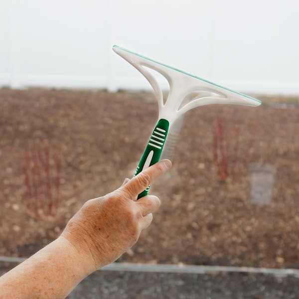 8 in. Window and Shower Squeegee with 9 in. Handle (4-Pack)