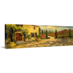 60 in. x 20 in. "Tuscan Fields" by Allayn Stevens Canvas Wall Art