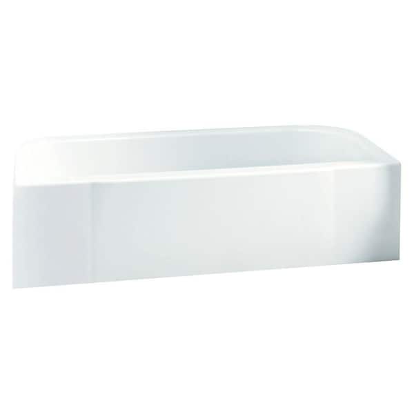 STERLING Accord 5 ft. Right Drain Rectangular Alcove Soaking Tub in White