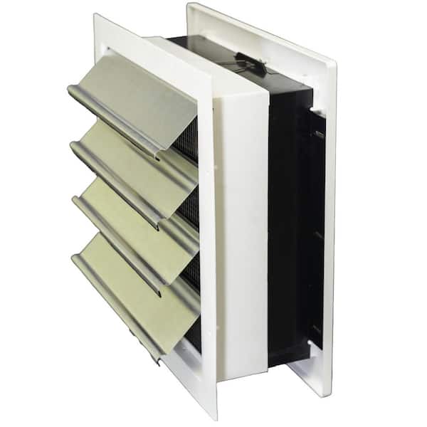 Hessaire 2160 CFM Shutter Exhaust Fan Wall Mounted, 12 in. Propeller
