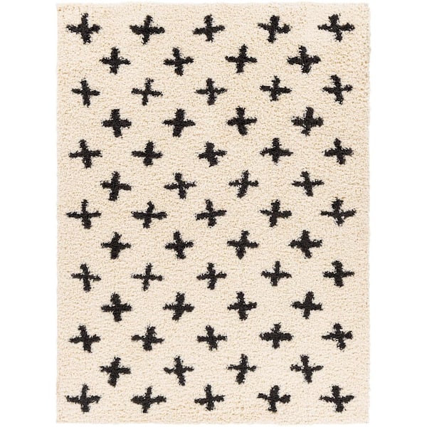 Allard Cream 5 ft. x 7 ft. Indoor Area Rug