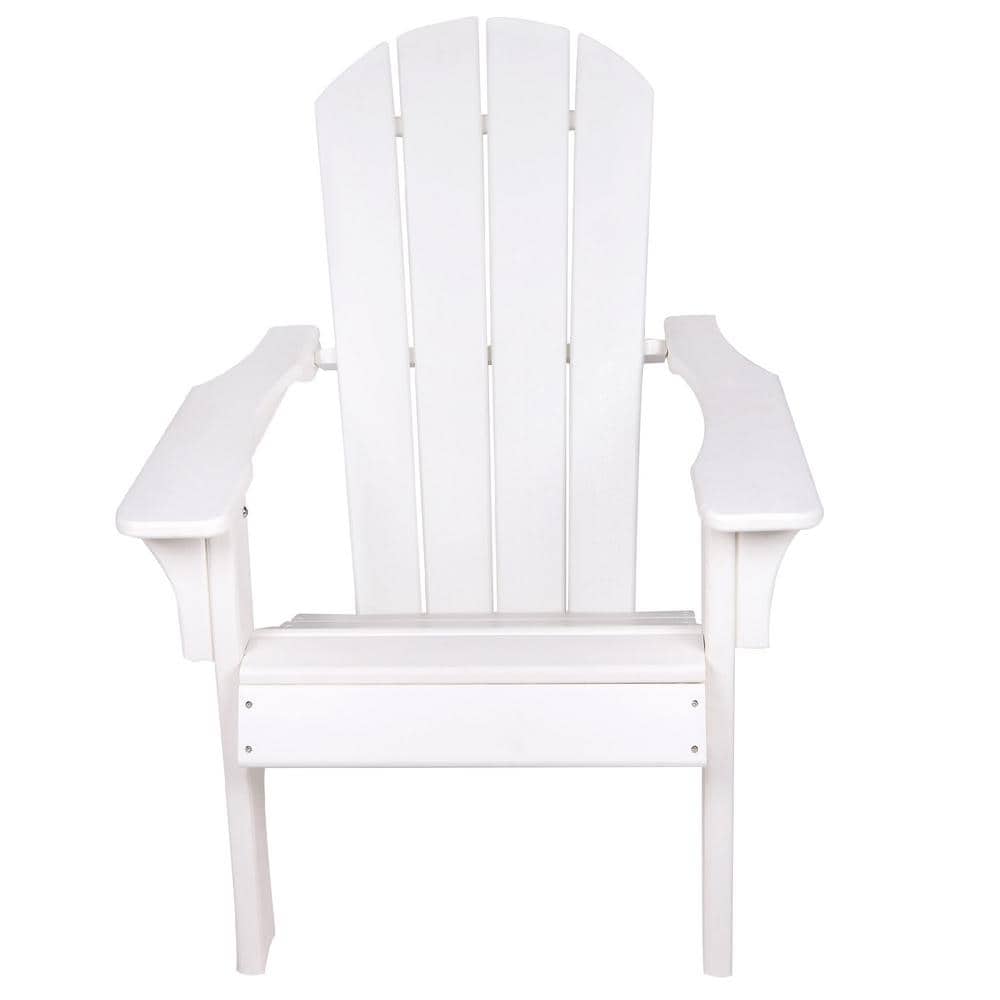 Cisvio Adirondack Chair, HDPE Outdoor Weather Resistant Plastic Lounge