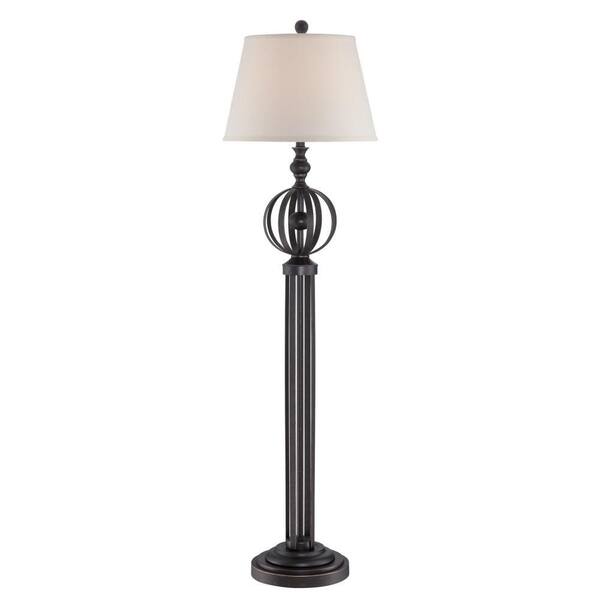 Filament Design 62.5 in. Dark Bronze Floor Lamp