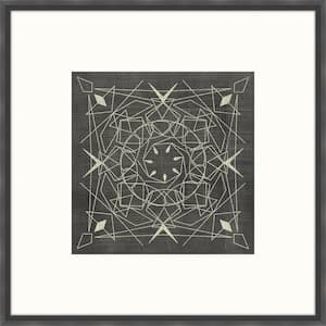 28 in. x 28 in. "Geometric Tile VII" Framed Giclee Print Wall Art