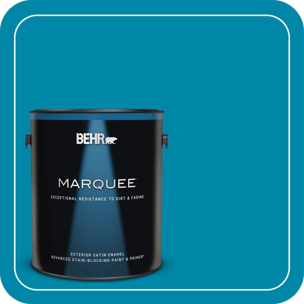 1 gal. #P490-6 Hacienda Blue Satin Enamel Exterior Paint & Primer price history on PriceWatchPro