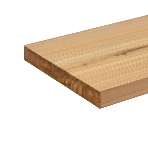 1 in x 12 in x 4 ft Natural Western Red Cedar Board Appearance