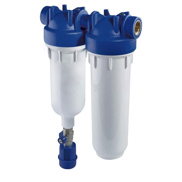 Self-Cleaning 2 Stage Filter System - Slim 10 in.