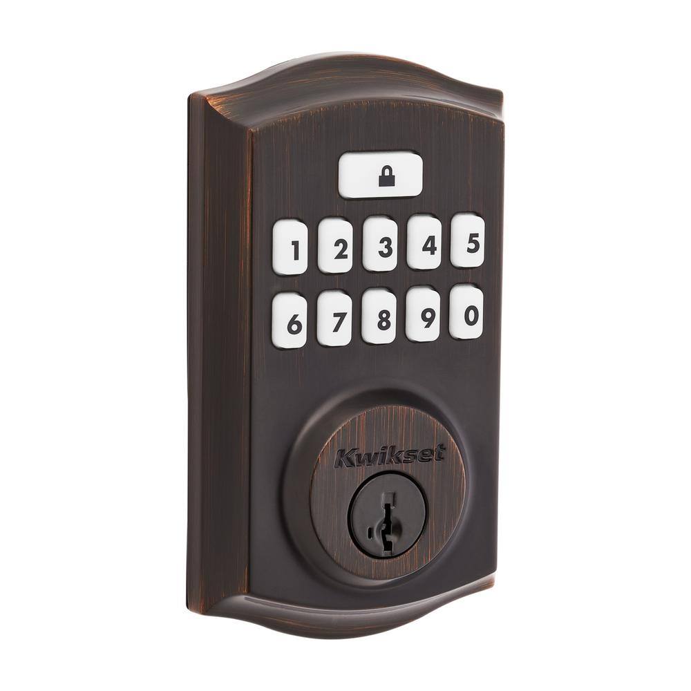 Kwikset SmartCode 260 Traditional Venetian Bronze Keypad Single ...