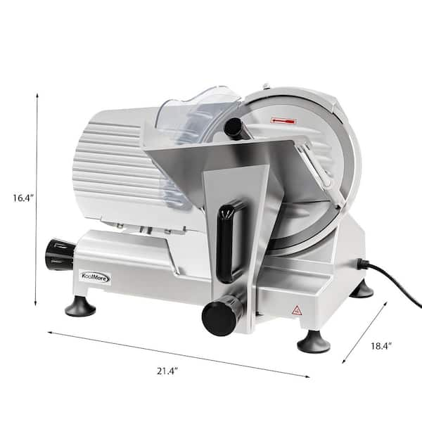 150-Watt Stainless-Steel 10 in. Commercial Deli Meat Slicer