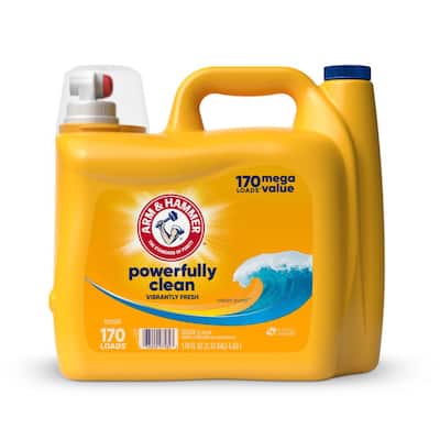 ARM & HAMMER Clean Burst Dual HE Liquid Laundry Detergent, 170-Loads, 170 fl.oz.