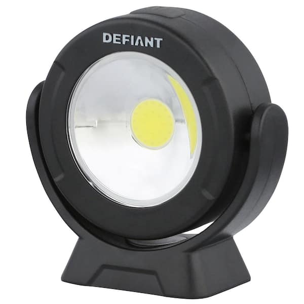 defiant led rechargeable swivel work light