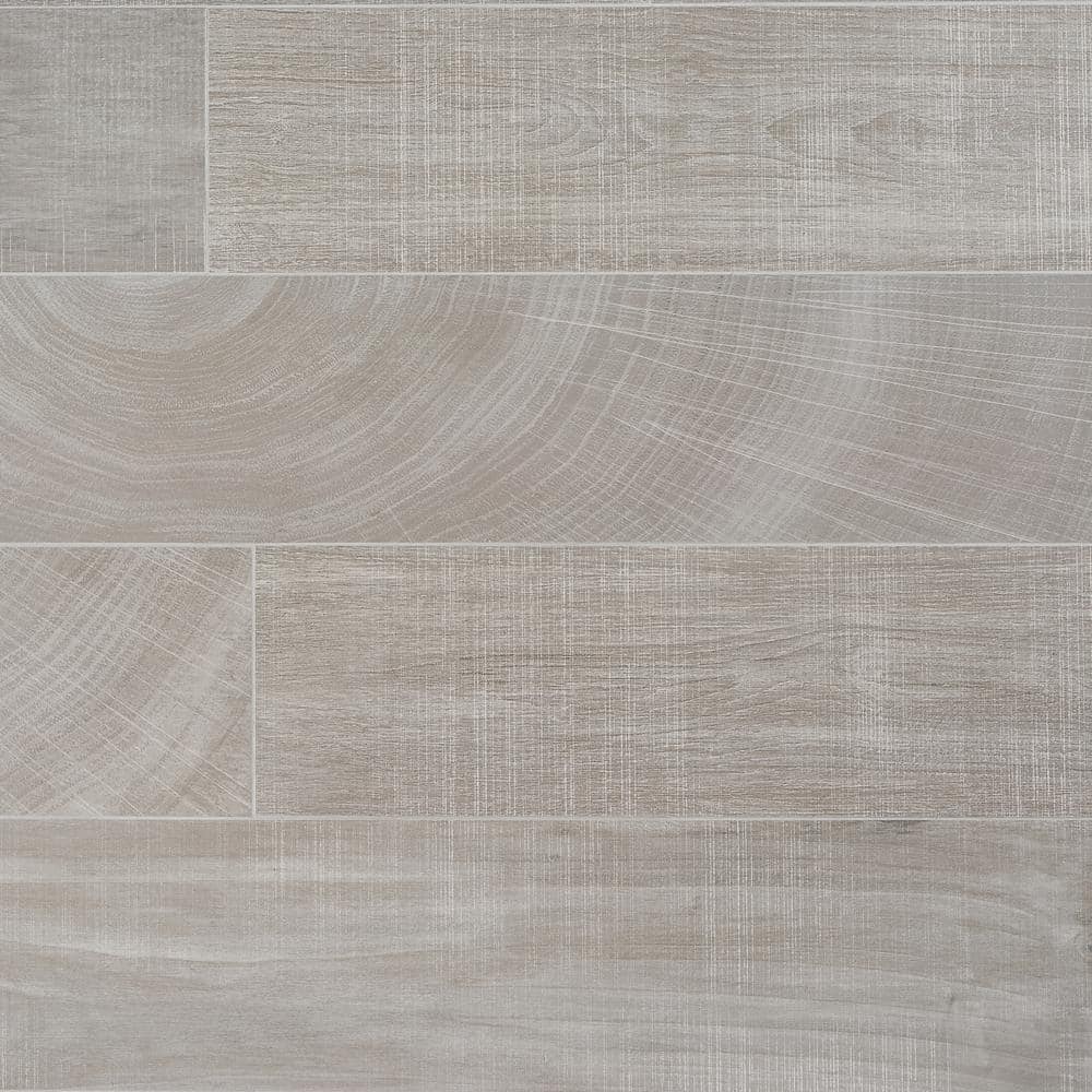 Montgomery Gray 8 in. x 48 in. Matte Porcelain Wood Look Floor and Wall Tile (15.49 sq. ft./Case) price history on PriceWatchPro