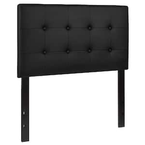 Twin Black Headboard