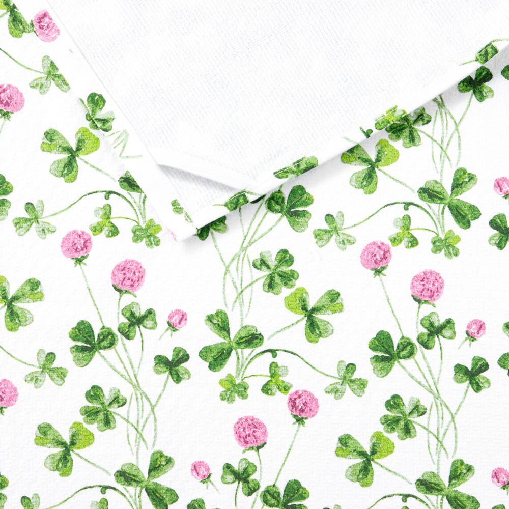 St. Patrick's Day Clover Meadow Cotton Kitchen Towel Set, 3-Pack