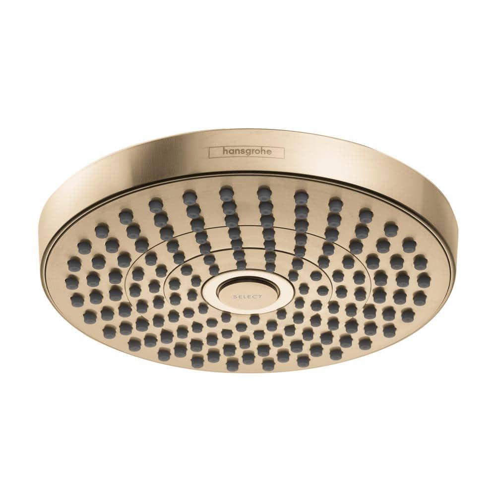 Croma Select S 2-Spray 7 in. Fixed Showerhead in Brushed Bronze price history on PriceWatchPro
