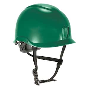 Ergodyne Skullerz Vented Short Brim Green Type 2, Class C - Safety