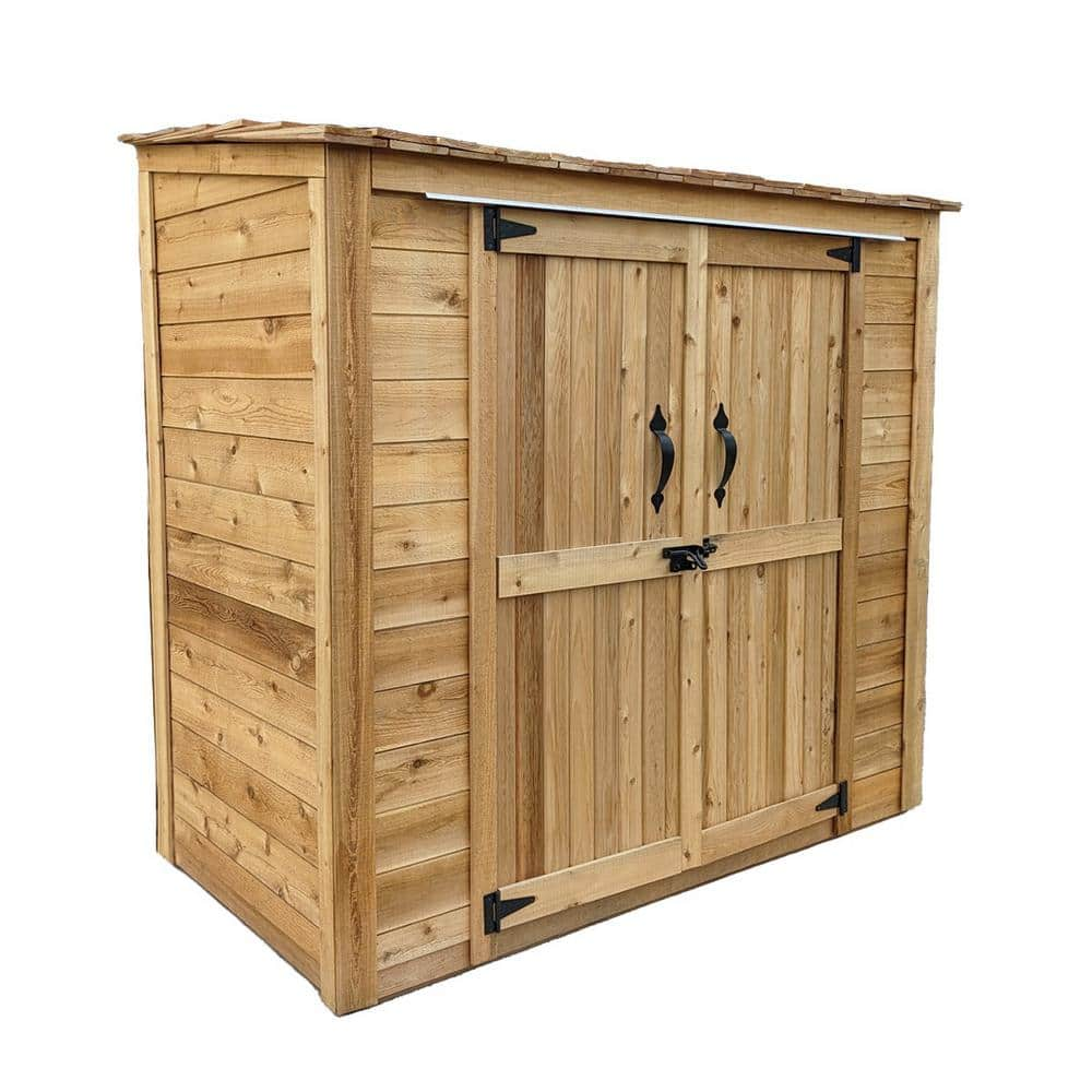 Wooden Garage Q With Up And Over Door / 6 X 6,5 M / 70 MM - Casetas de  Jardin 24