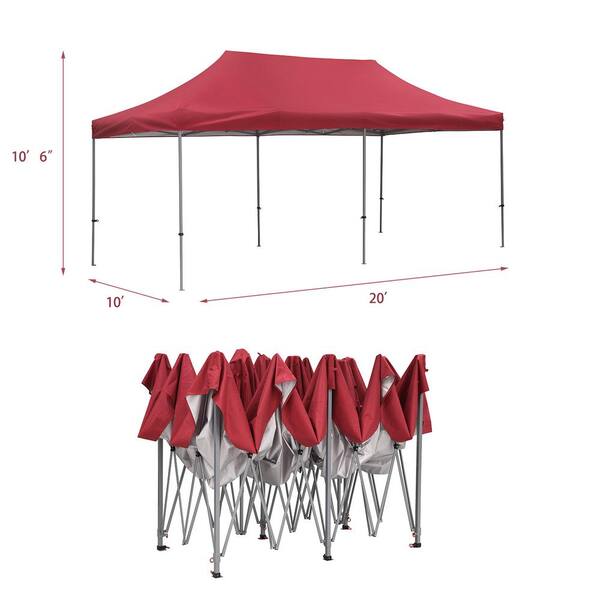 tengooo　 Outsunny 12' x 12' Pop Up Canopy Sun Shade Instant Tent