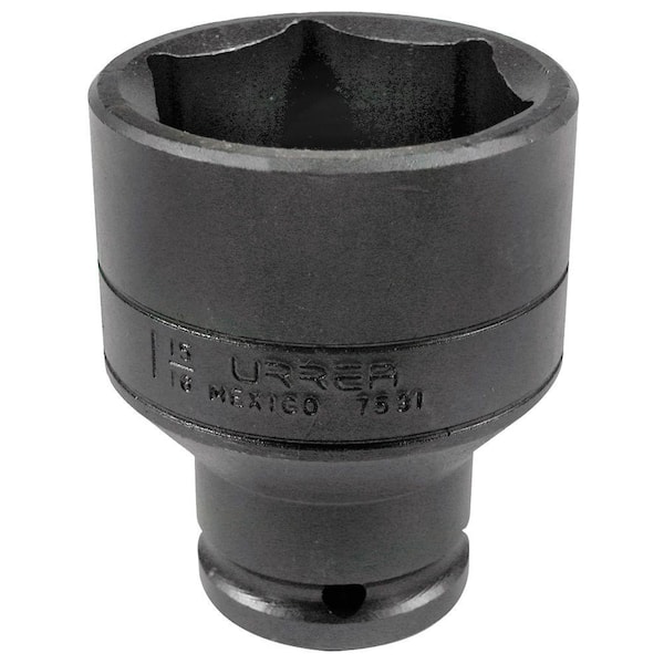 URREA 3/4 in. Drive 6 Point 1-1/4 in. Impact Socket