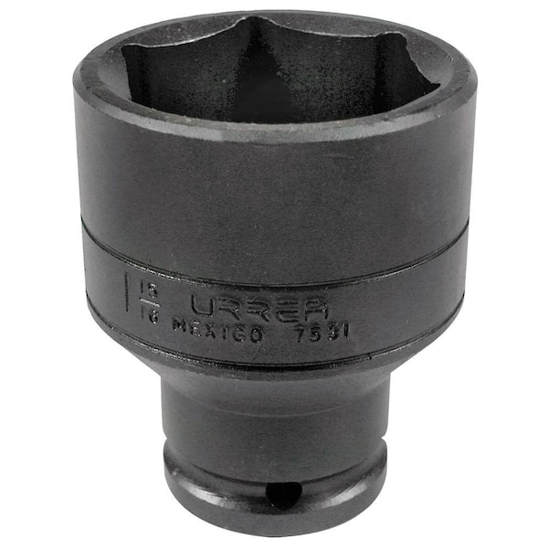 URREA 3/4 in. Drive 6 Point 2 in. Impact Socket