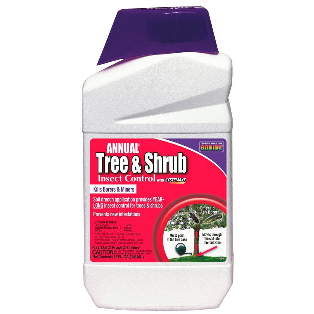 UPC 037321006091 product image for Annual Tree and Shrub Insect Control with Systemaxx, 32 oz. Concentrate, Year Lo | upcitemdb.com