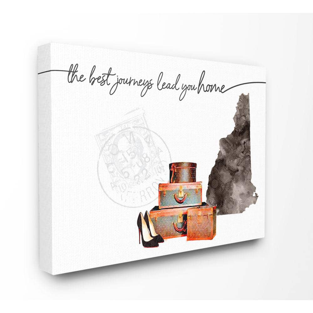 Stupell Industries 24 in. x 30 in. "New Hampshire State The Best