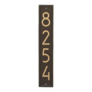 Vertical Modern Personalized Rectangle Wall Plaque