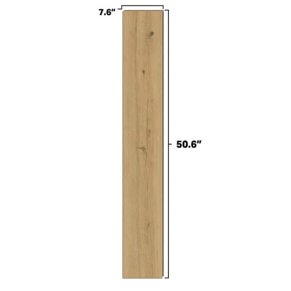 Home Decorators Collection Nobelford Oak 12mm T x 7.56 in. W Waterproof Laminate Wood Flooring (15.95 sq. ft./Case)