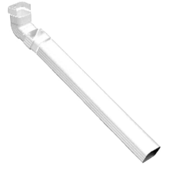 2 in. x 3 in. Vinyl Downspout Extension