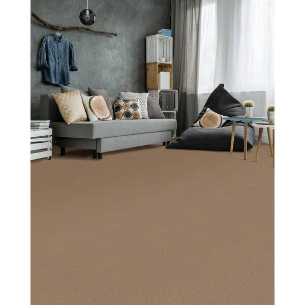 TrafficMaster Hot Shot II - Tuscan - Beige 12 ft. Wide x Cut to