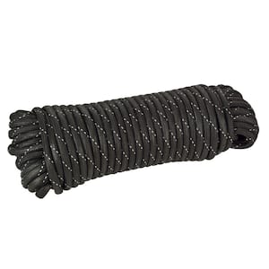 Everbilt 1/8 in. x 50 ft. Neon Green High Visibility Paracord Rope