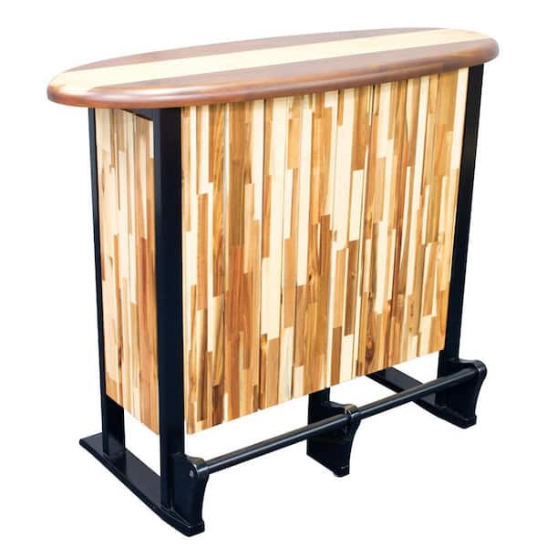 Rio Woody Surf Co Wood Outdoor Serving Bar