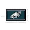 FANMATS NFL - Philadelphia Eagles 30 in. x 72 in. Indoor Ticket Runner Rug  23133 - The Home Depot