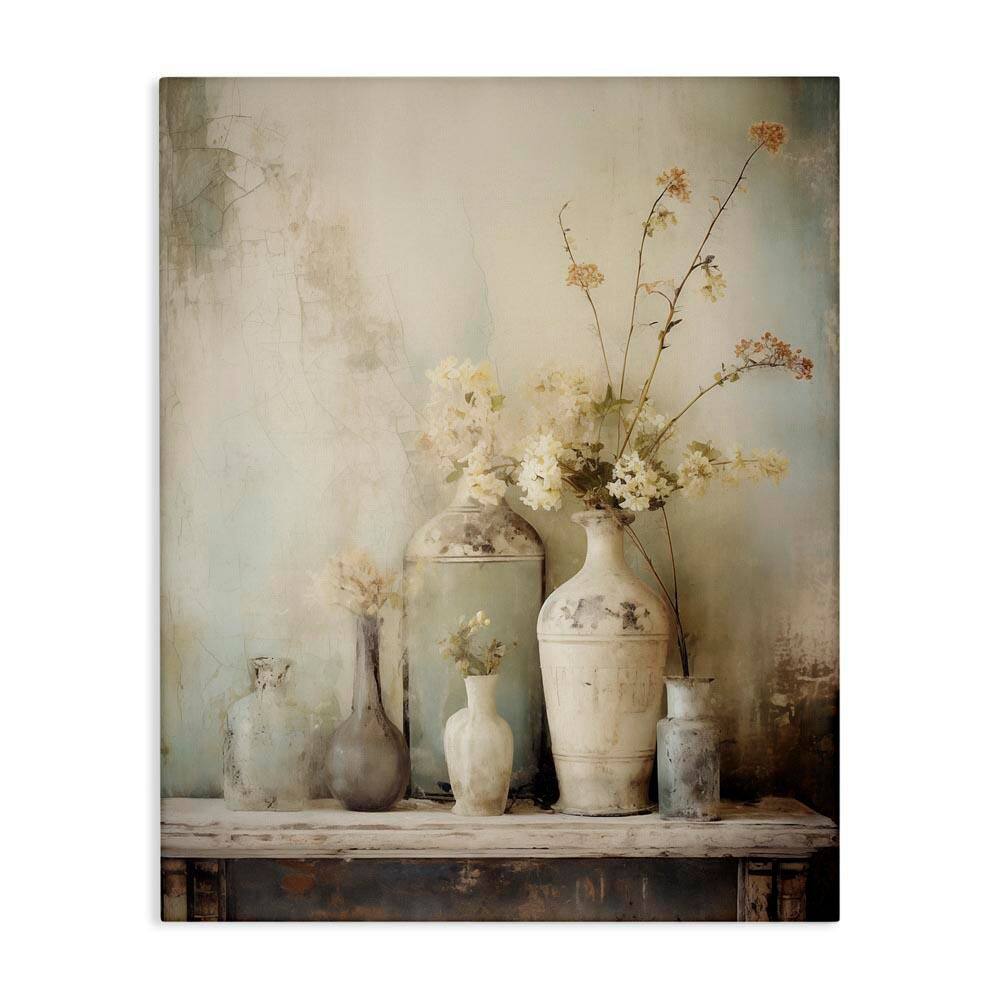 Faded Floral Beauty Still Life by Arlington Prints Unframed Nature Graphic Art Print 40 in. x 30 in. price history on PriceWatchPro