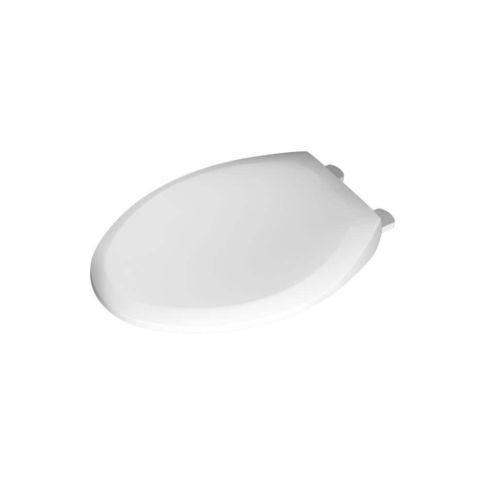 White Slow-Close Easy Lift-Off Elongated Toilet Seat