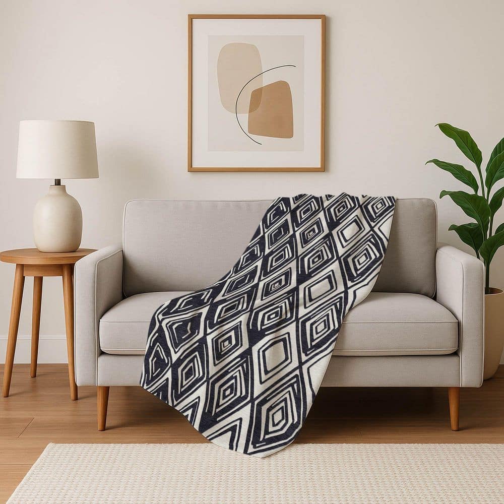 Premium Machine Washable ASB862 Black 50 in. x 70 in. Sherpa Throw Blanket price history on PriceWatchPro