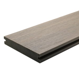 UltraShield Naturale Magellan 1 in. x 6 in. x 16 ft. Roman Antique Solid with Groove Composite Decking Board (49-Pack)