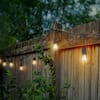 Hampton Bay 24-Light 48 ft. Indoor/Outdoor Plug-In Filament LED S14 Edison Bulb String-Light SL48/182/FILG2/HD/24