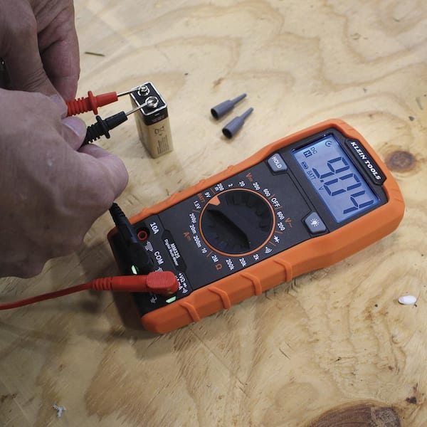 Klein Tools - 600-Volt Digital Multi-Meter, Manual-Ranging