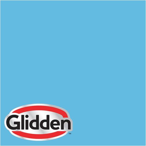 Glidden Premium 5 gal. #HDGB54 Blue Note Satin Interior Paint with Primer