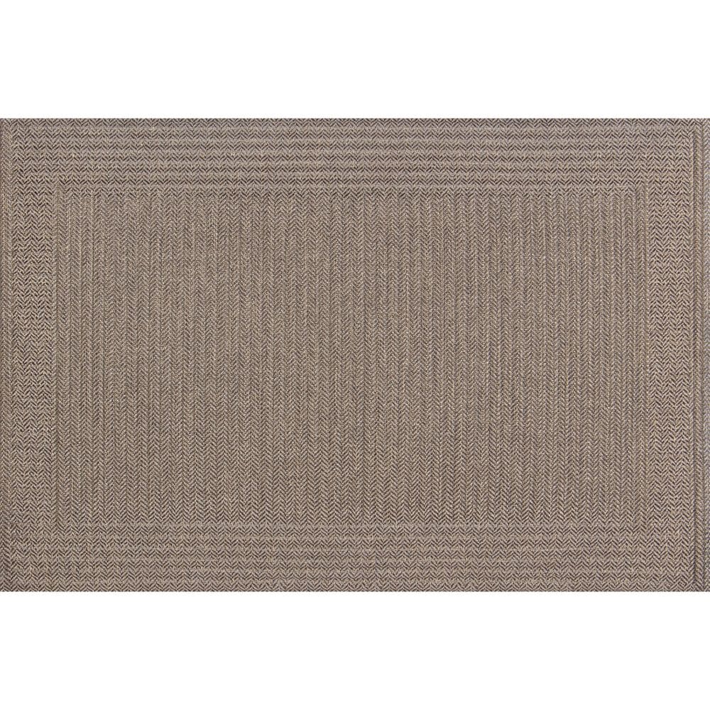 TrafficMaster Premier Rib 24 in. x 36 in. Chevron Taupe Indoor